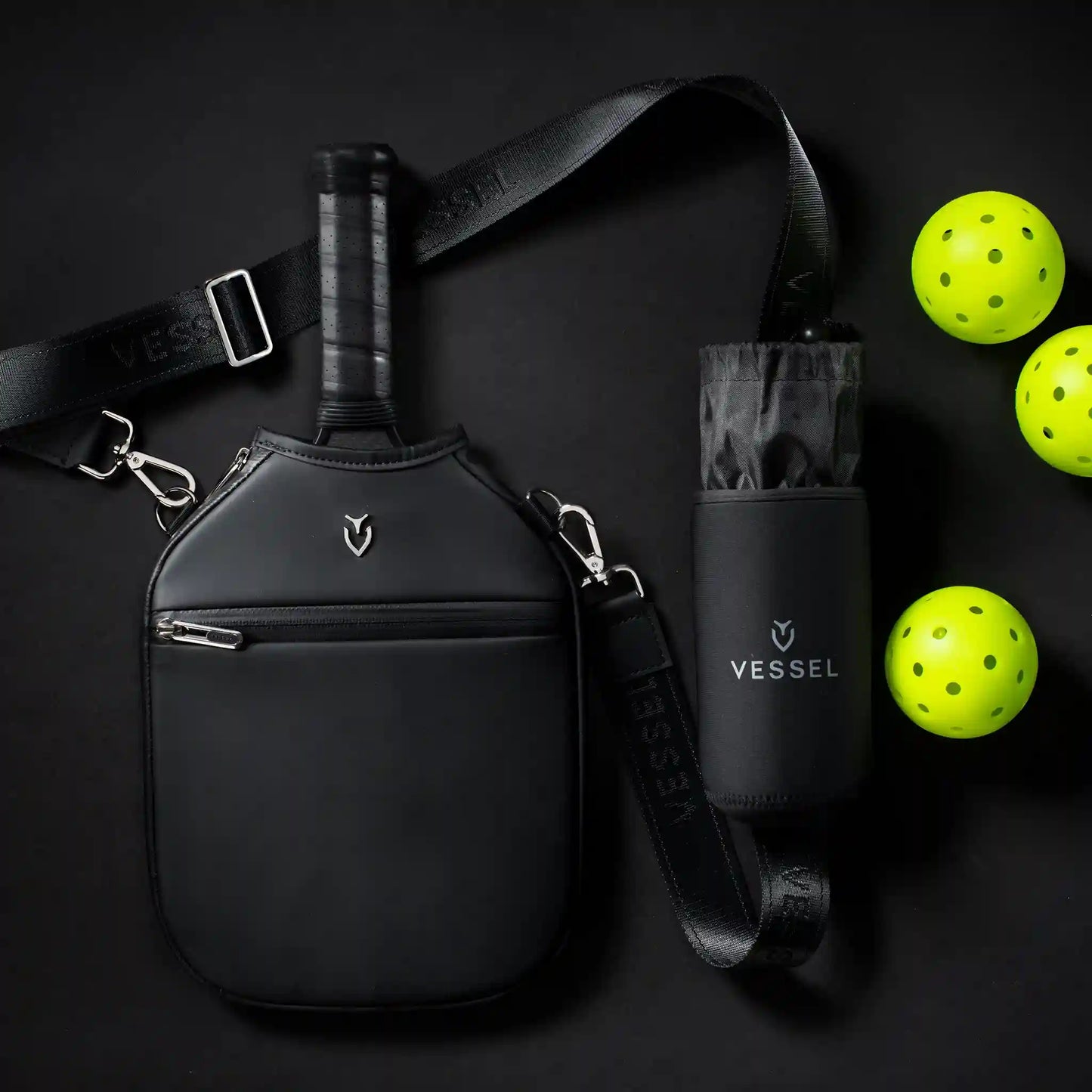 Pickleball Paddle Crossbody Cover