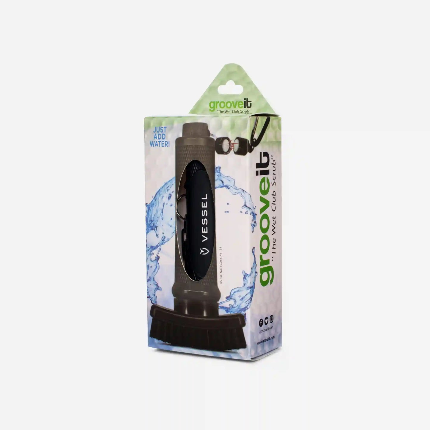 VESSEL x GrooveIt Brush